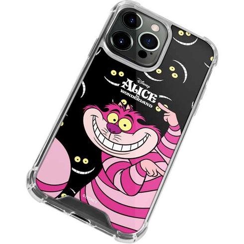 Disney Alice in Wonderland Cheshire Cat iPhone 14 Pro Clear Case